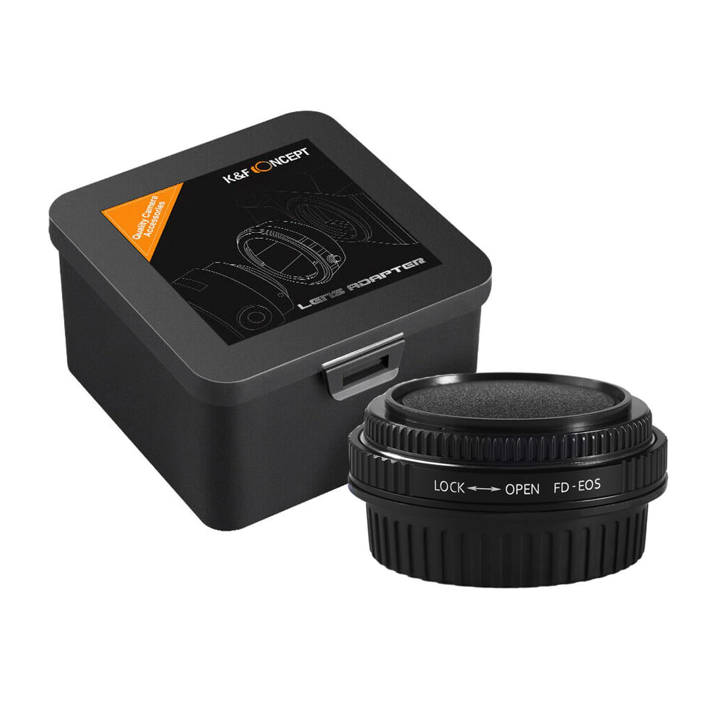 ADAPTADOR K&F CONCEPT CANON FD - EOS - KF06.082