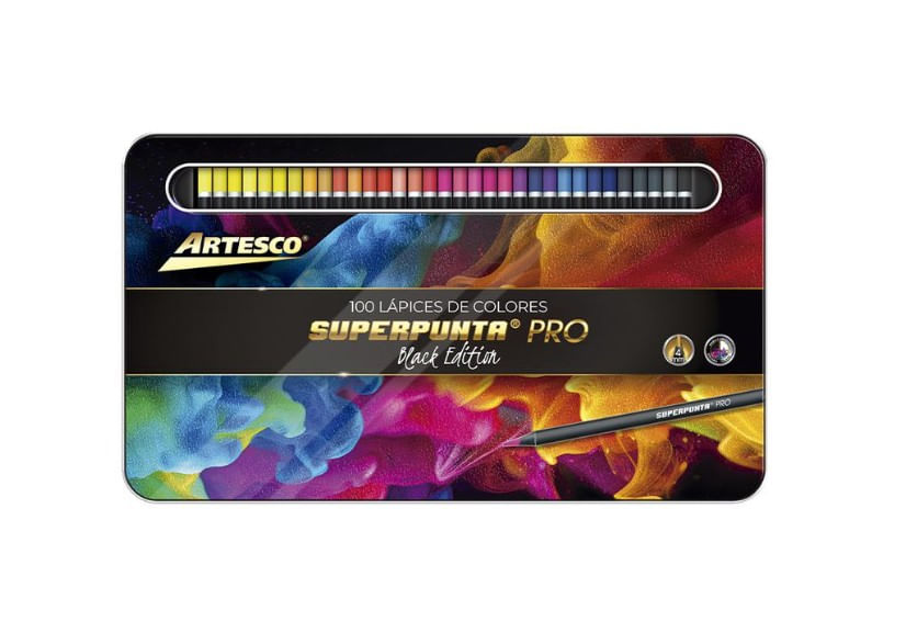 COLORES LARGOS ARTESCO REDONDOS SUPERPUNTA PRO X 100 UND