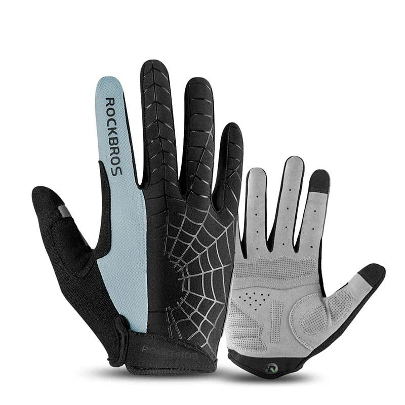 Guantes Ciclismo Moto ROCKBROS S109-1 Antideslizante Gris
