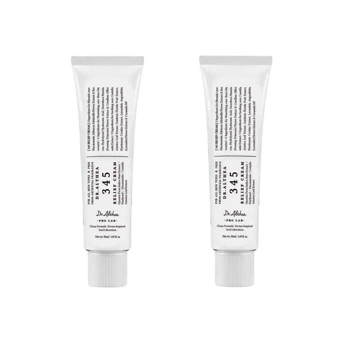 DR. ALTHEA CREMA FACIAL CALMANTE Y REPARADORA – 345 RELIEF CREAM 50ML 2 UND