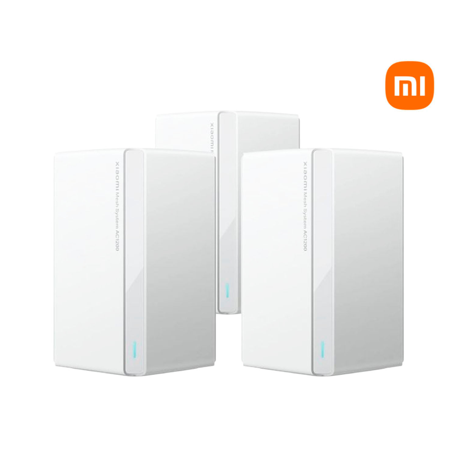 Xiaomi Mesh System Wi-fi 5 AC1200 3 pack Doble banda Conexión NFC