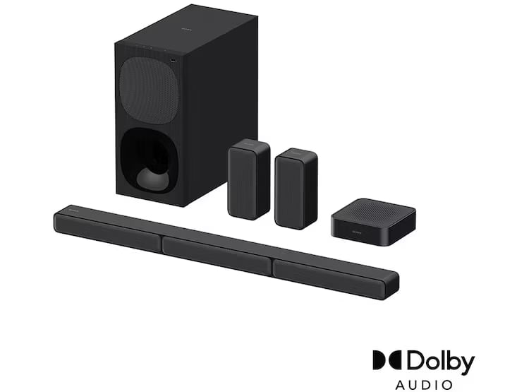 HOME THEATER SONY HT-S40R DE 5.1 CANALES NEGRO