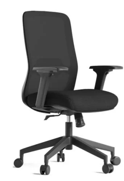 Silla Lacros Negro Giratoria
