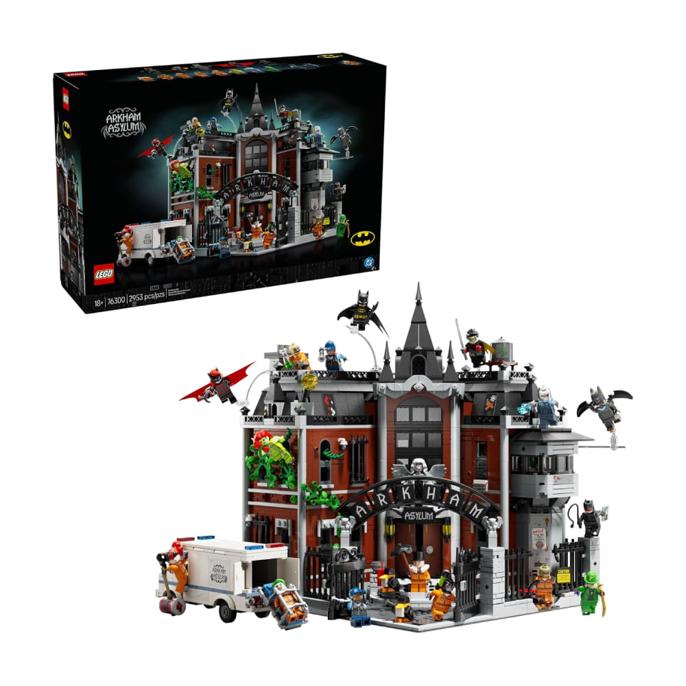 LEGO DC Batman Arkham Asylum Building Set 76300