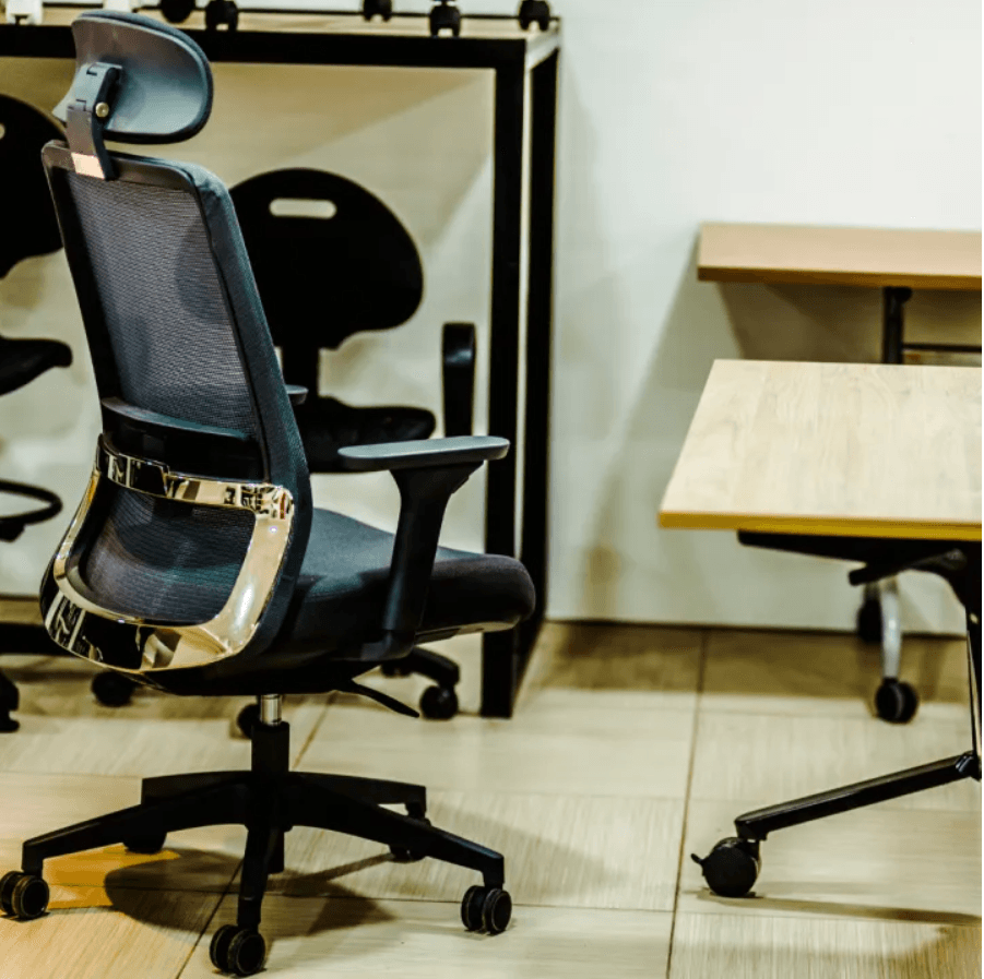 Silla Sevilla C/Cabecera Gris M/ Gris Giratoria