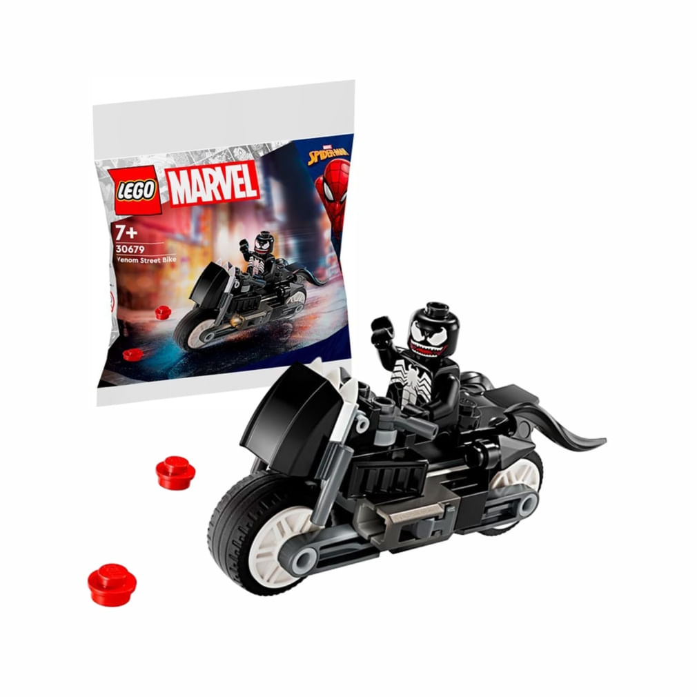 Lego Marvel Venom Street Bike 53 Piezas 30679