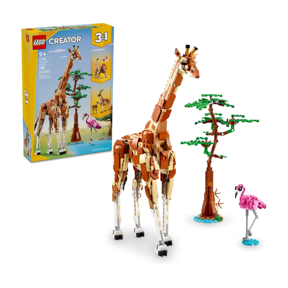 LEGO Creator 3 in 1 Wild Safari Animals 31150
