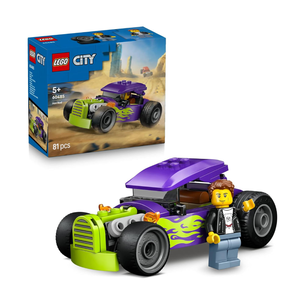 LEGO City Hot Rod Race Car Building 60485