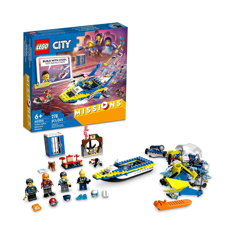 LEGO City Water Police Detective Missions 60355