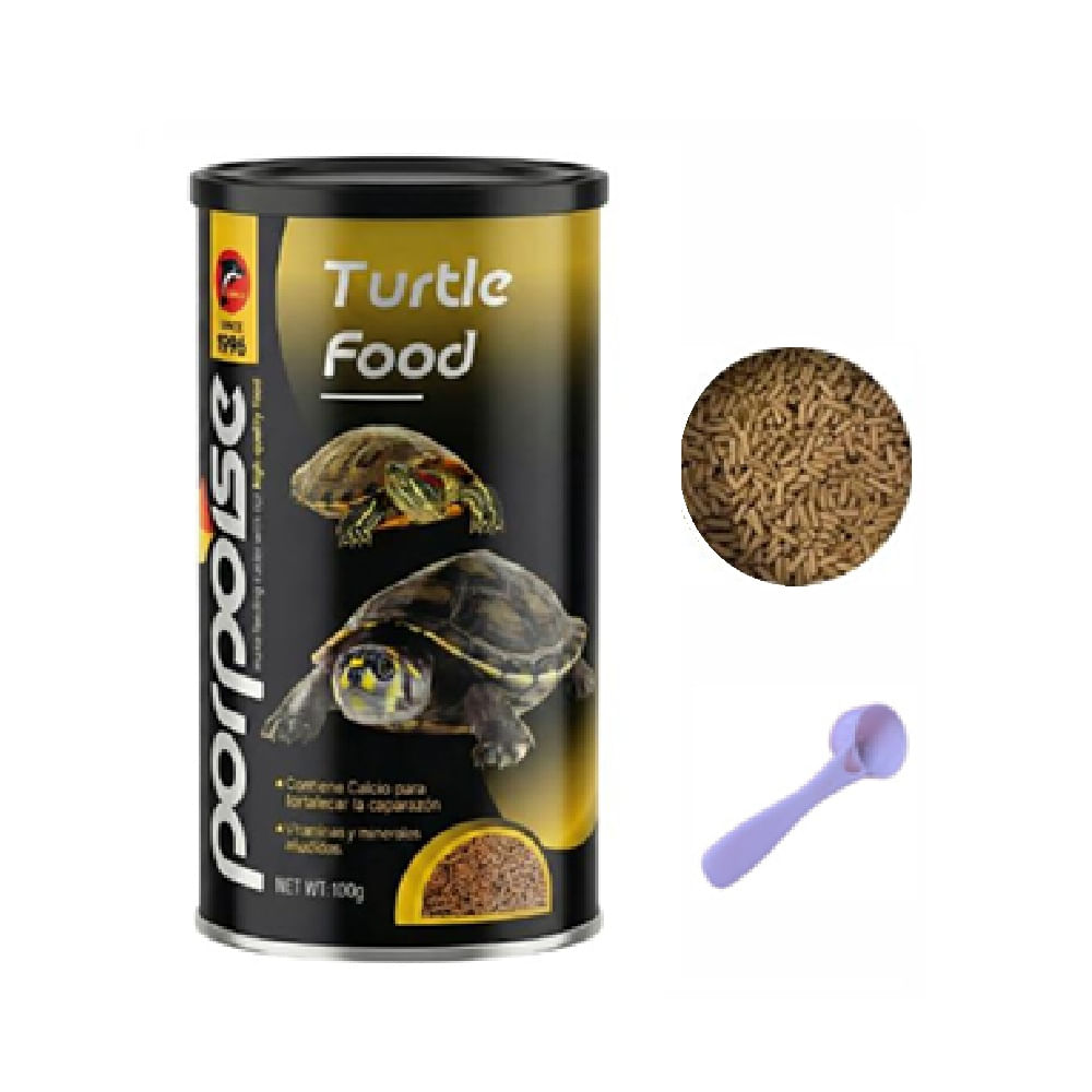 Alimento para tortugas acuáticas Porpoise x 100 gramos