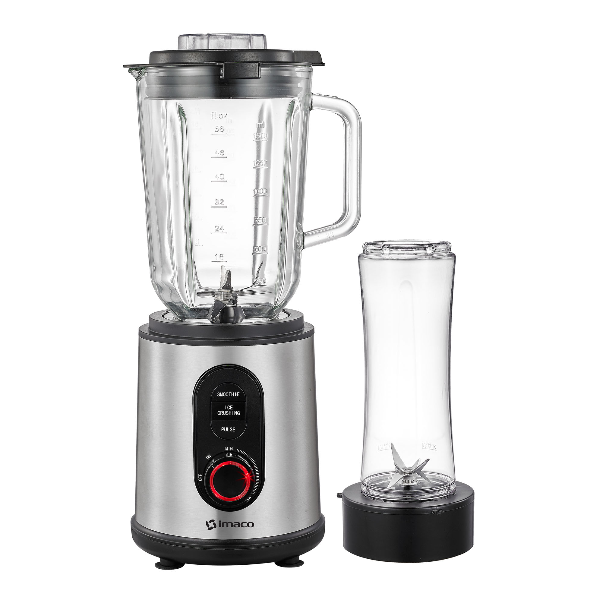 Licuadora Acero 1200w Vv 15l Imaco Bls1260