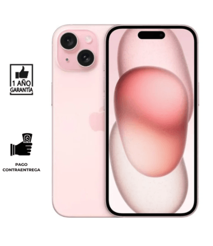 iPhone 15 Plus 128 Gb I Reacondicionado Grado A I color: Rosado