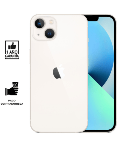 iPhone 13 128 Gb I Reacondicionado Grado B I Color: Blanco