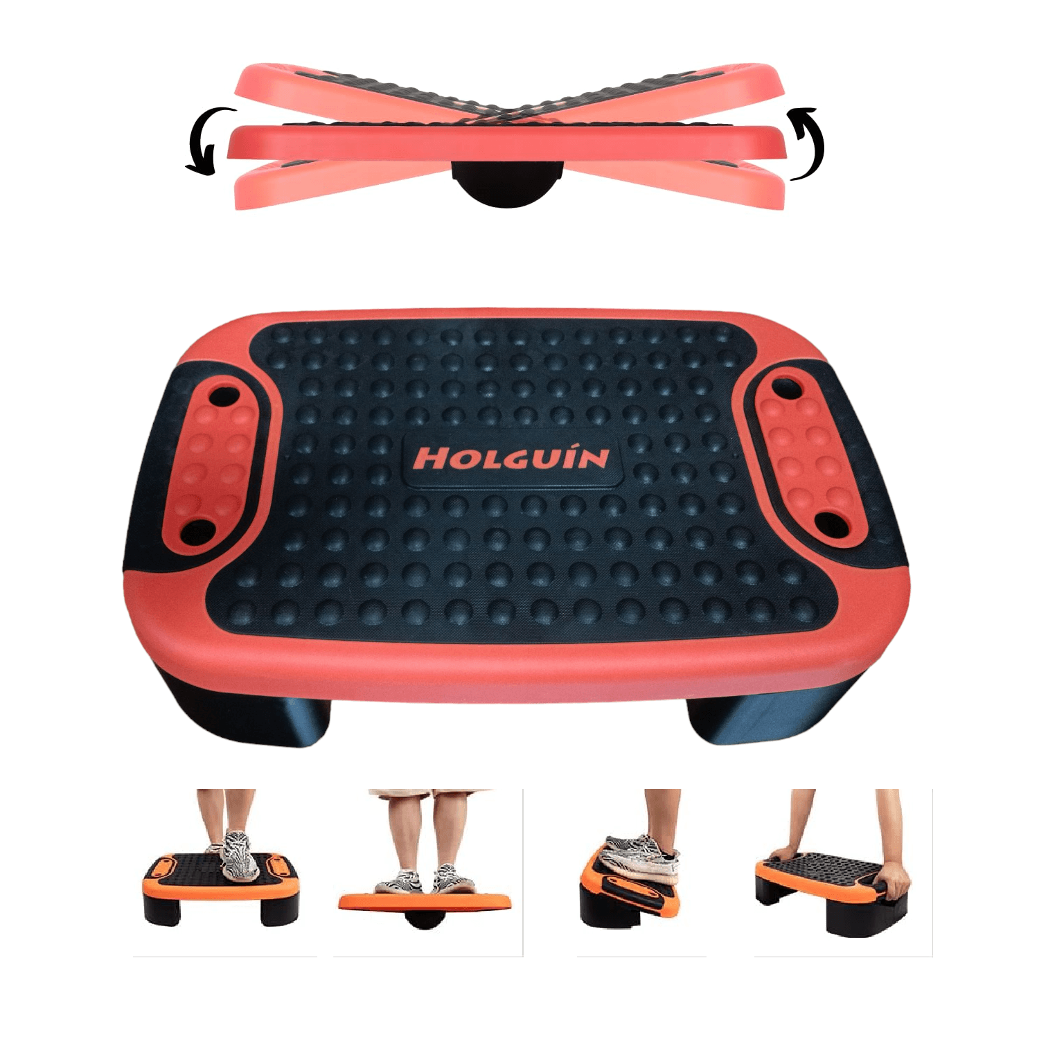 Step Plataforma Multifuncional 4 En 1 Aérobicos Balance