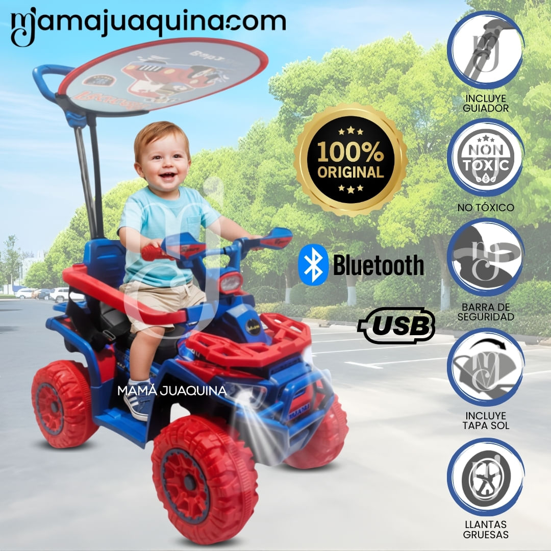 Correpasillo Empujador Buggy «TERRA FOCUS» para Niños Azul