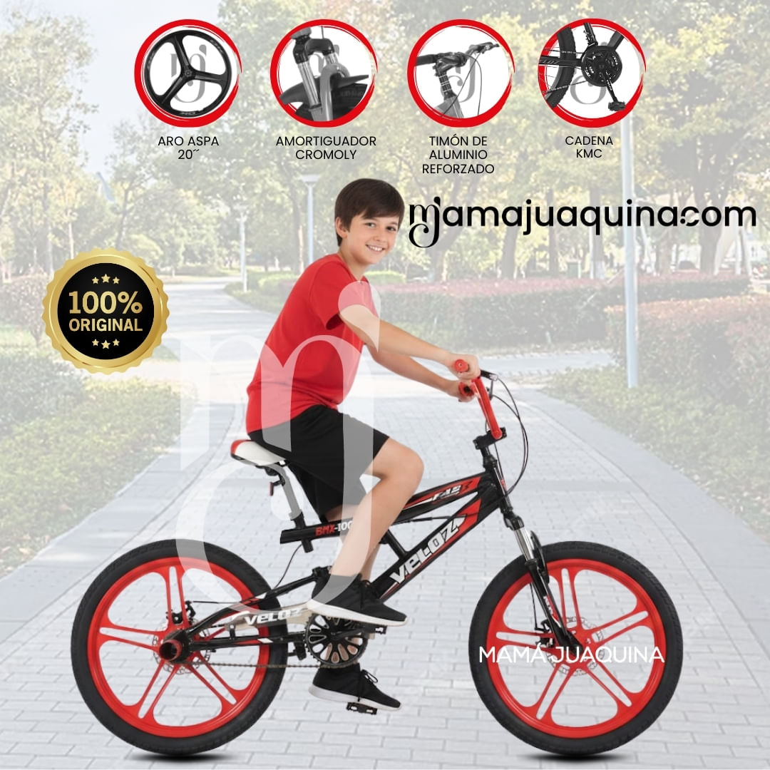 Bicicleta Montañera Aro 20 «ELICE FREESTYLE» Rojo