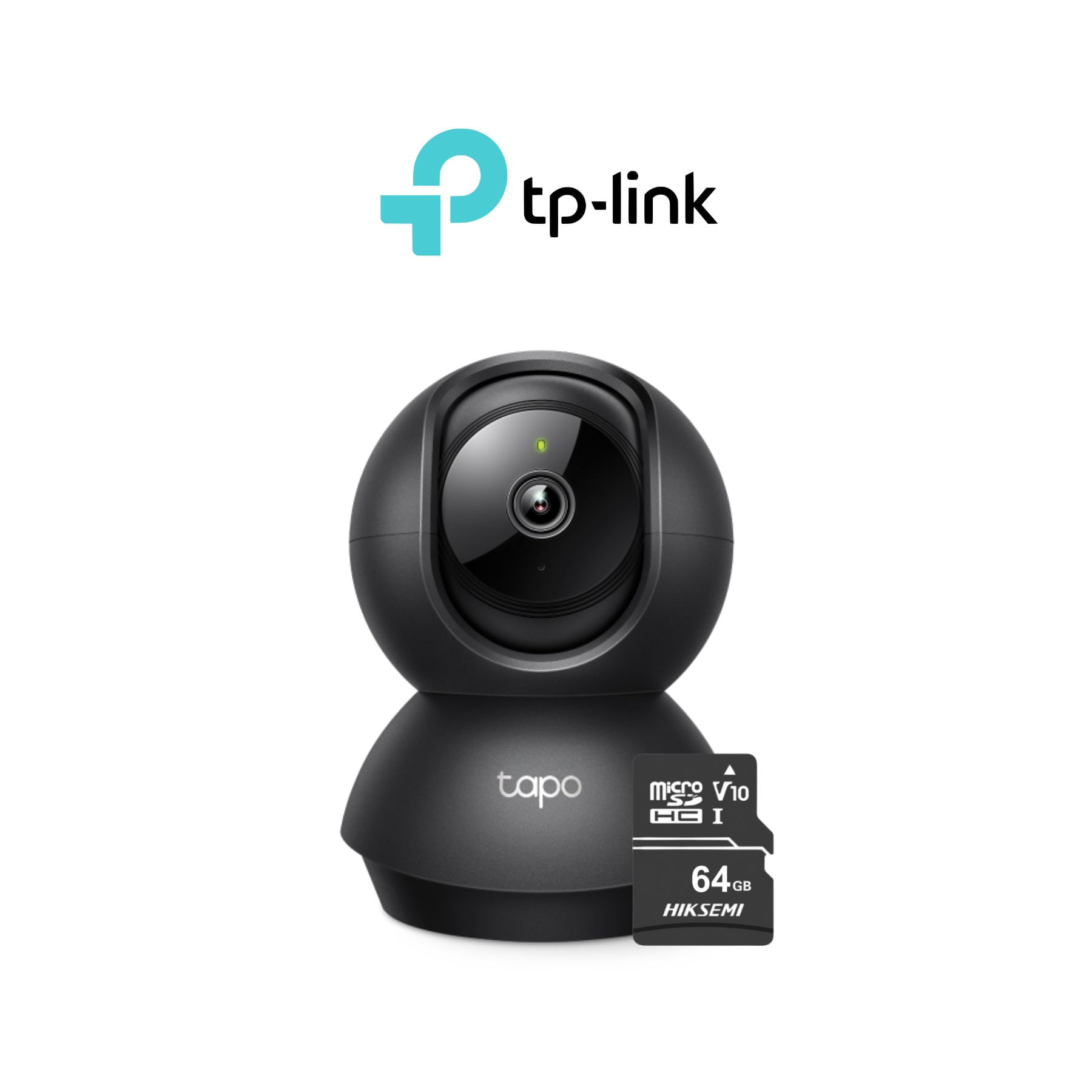 Cámara de Seguridad Wi-Fi 360º Tapo C211 + Micro SD 64gb - Tplink