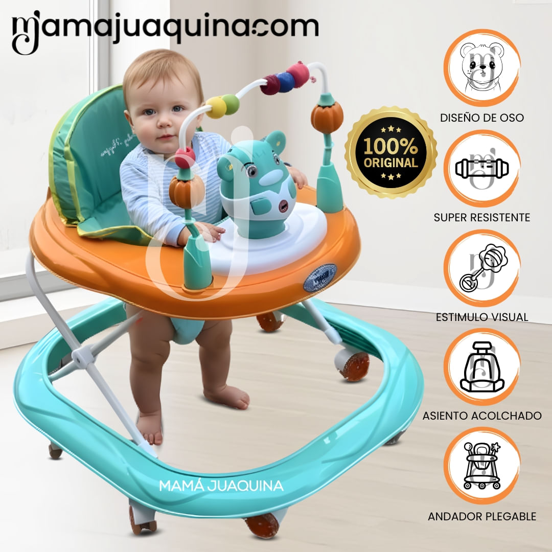 Andador Musical «OSSIX» Verde