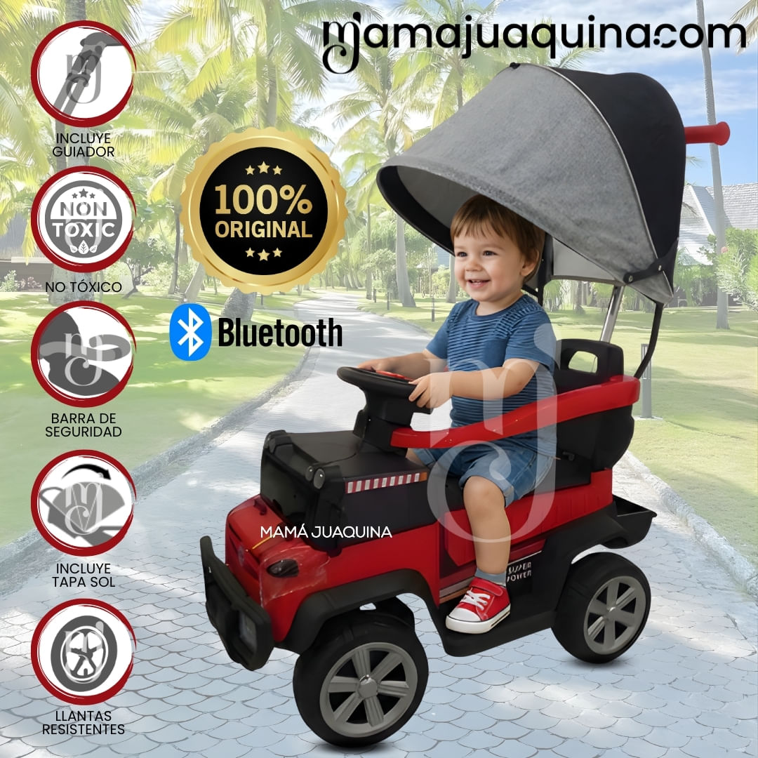Correpasillo Guiador «HOOD TRUCK» para Niños Rojo