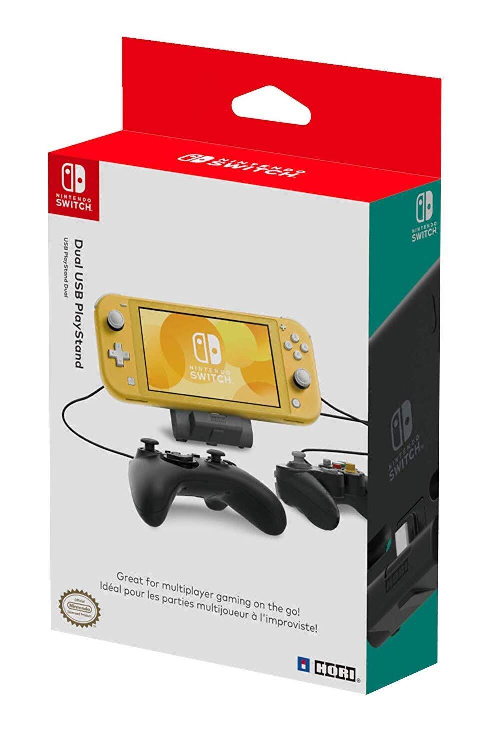 MULTIPUERTO NINTENDO SWITCH LITE DUAL USB PLAYSTAND (2 PUERTOS)