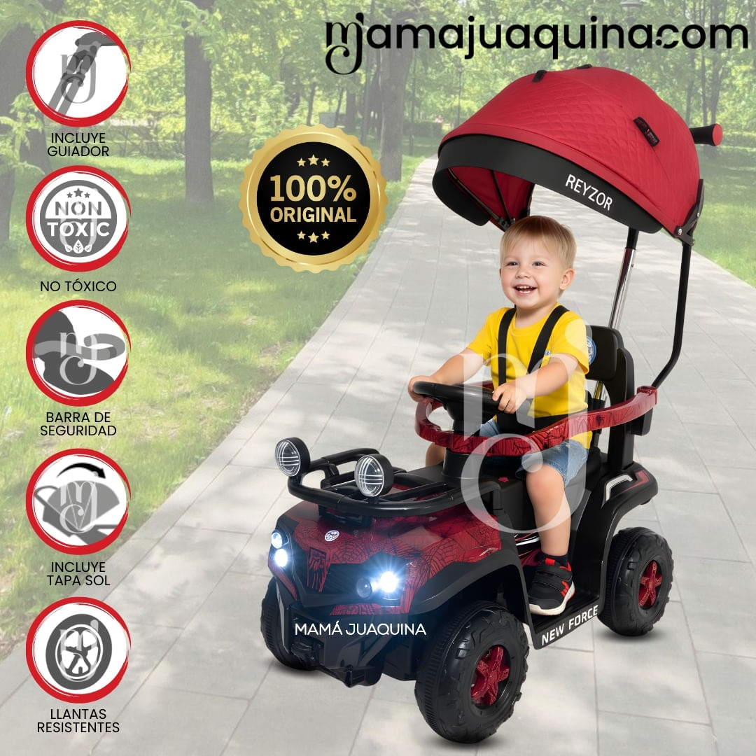 Correpasillo Guiador «REYZOR» Edición limitada para Niños Rojo