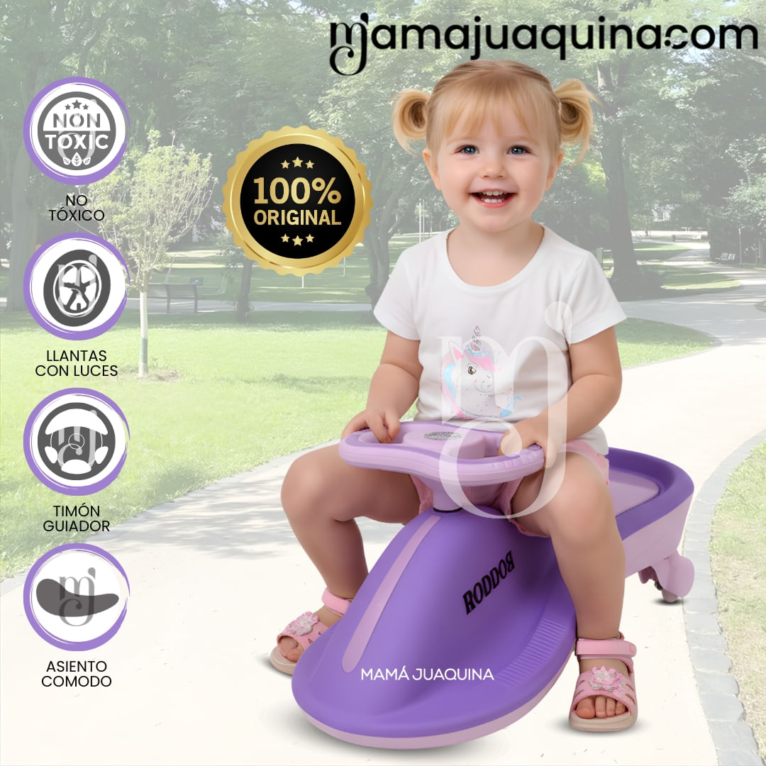 Correpasillo Twist Car «RODDOS» Lila