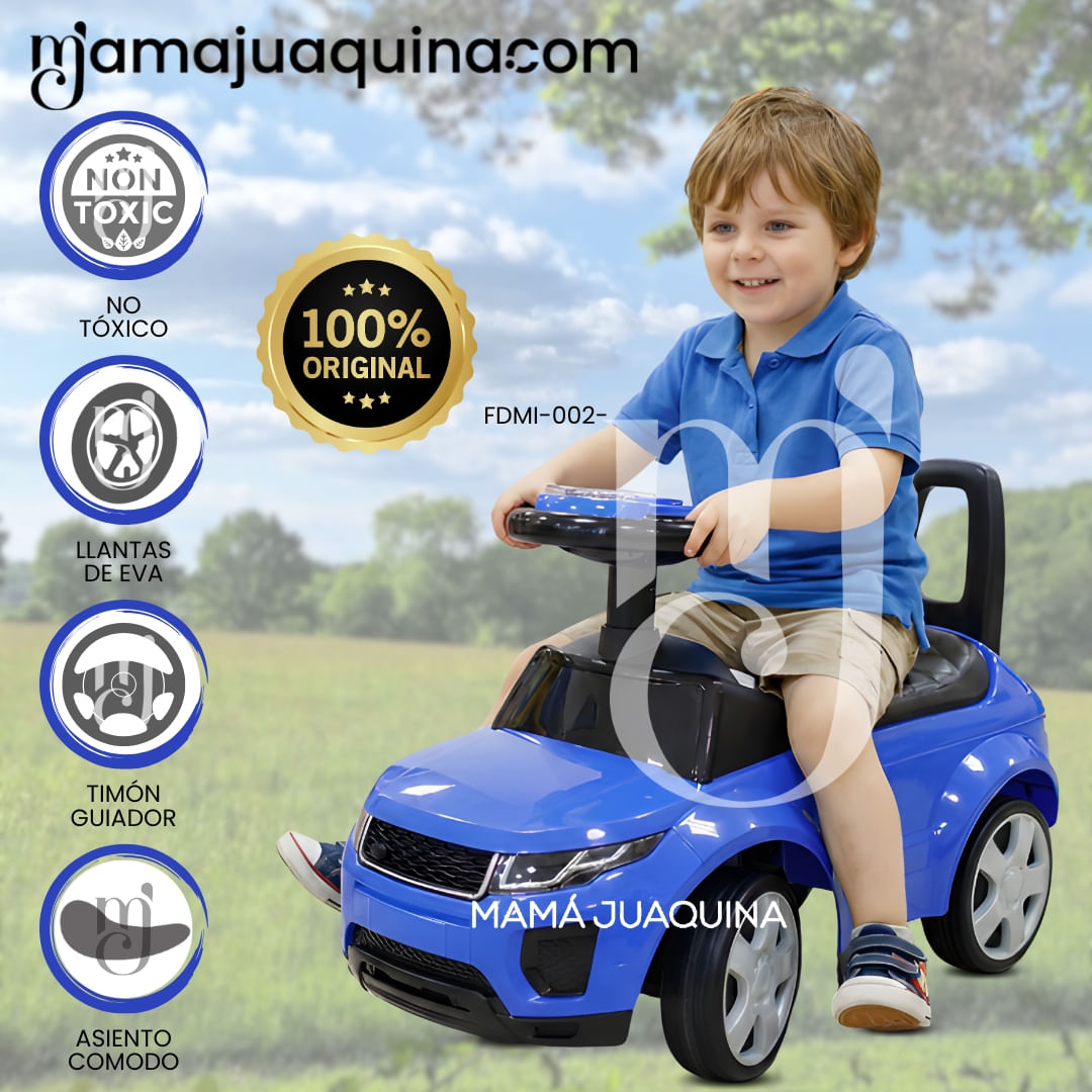 Correpasillo Montable Para Niños «FORD MINI» Azul