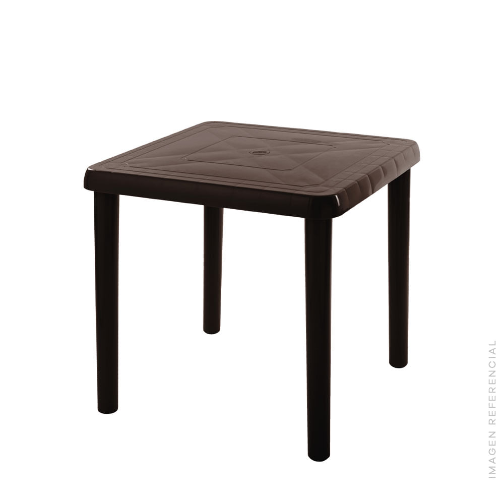 Mesa Cuadrada Terra Café 71.50×71.50 cm