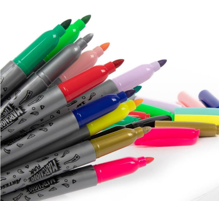 PLUMON INDELEBLE DELGADO ARTESCO MARCATODO FUNKY MIX X 12 UND