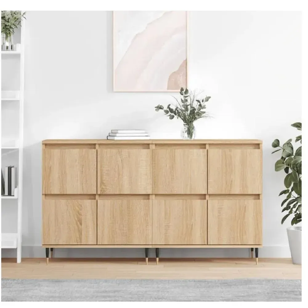 Aparador Corto TU MESITA Jacky set x2 color Duna