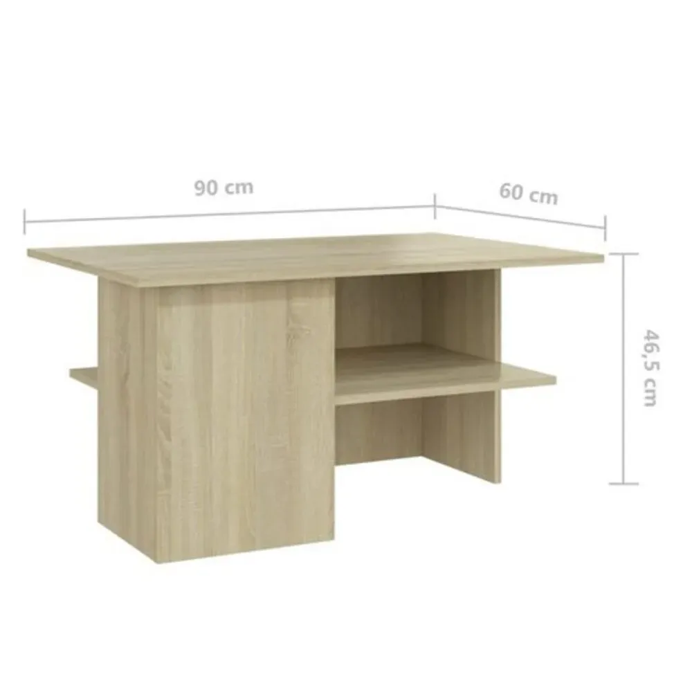 Mesa de Centro Minimalista Cristel Duna