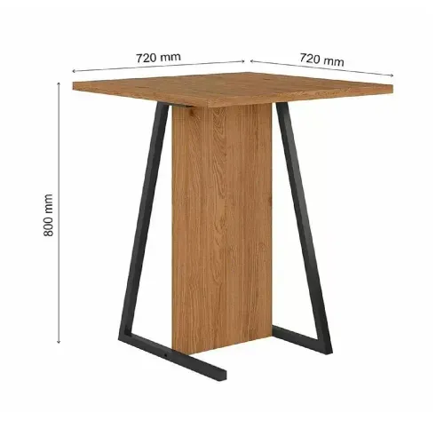 Mesa Juvenil de Comedor TU MESITA Bruselas color Haya