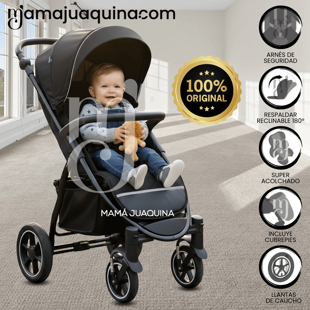 Coche de Paseo «DINAMO» Colección Especial Negro