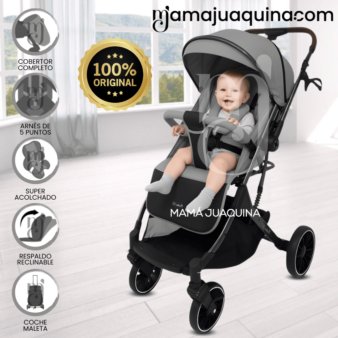 Coche Maleta Exclusivo «MODRIC» Edición Limitada Gris