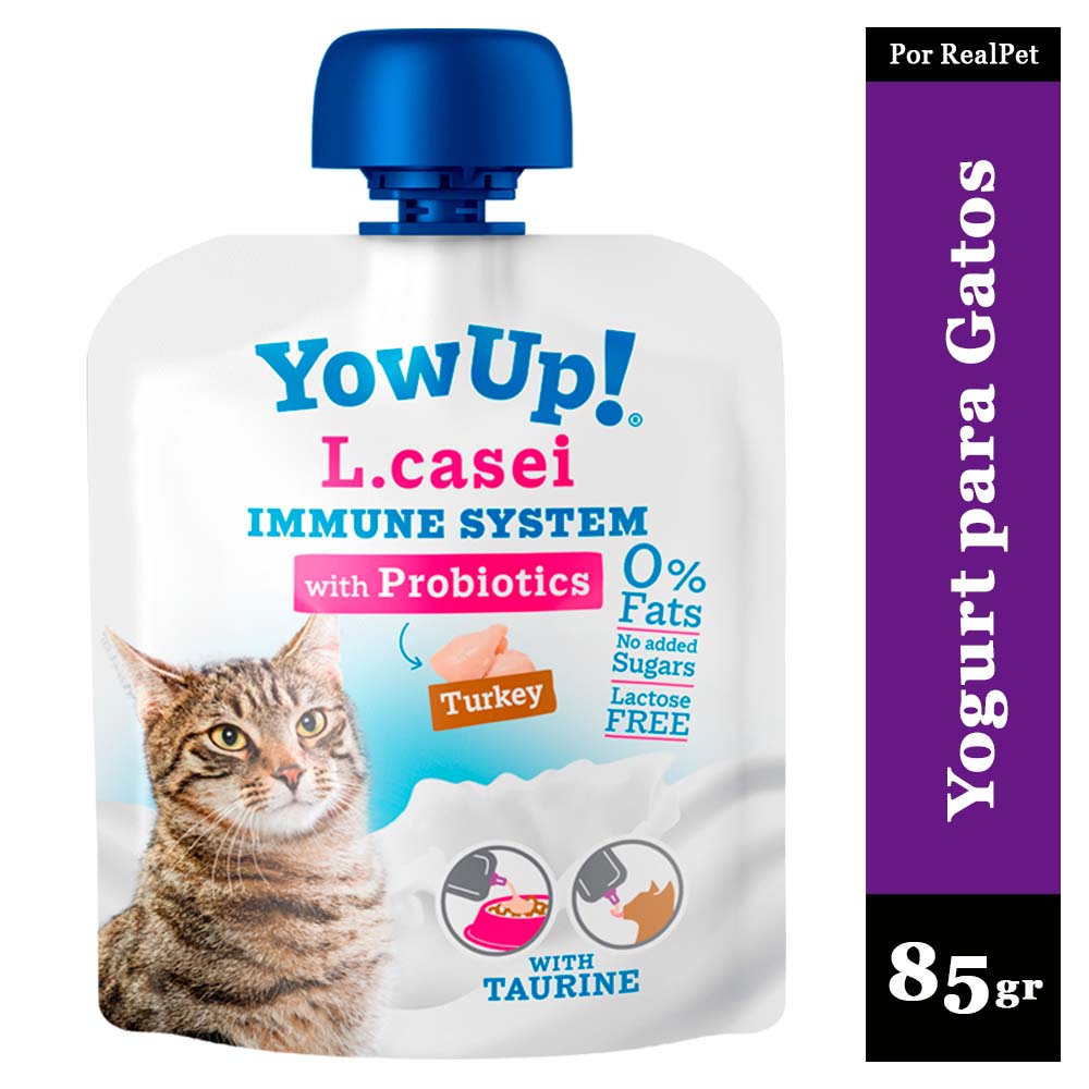 Yogurt para Gatos YowUp L.Casei Probióticos Natural 85gr