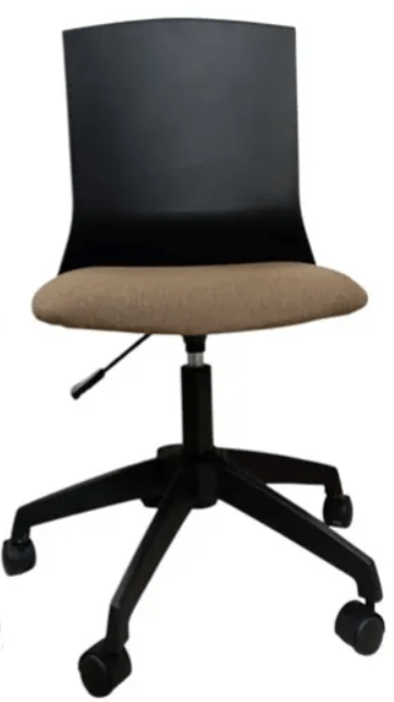 Silla Morelia Negro/Beige Giratoria - copy