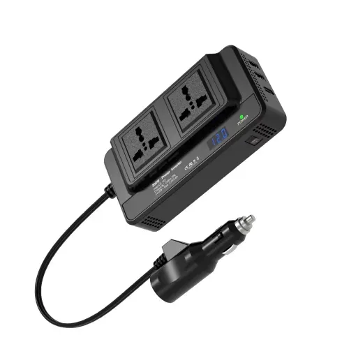 Inversor de Corriente XO-CZ011 para Auto 12V a 220V 200W USB-C PD 2 USB