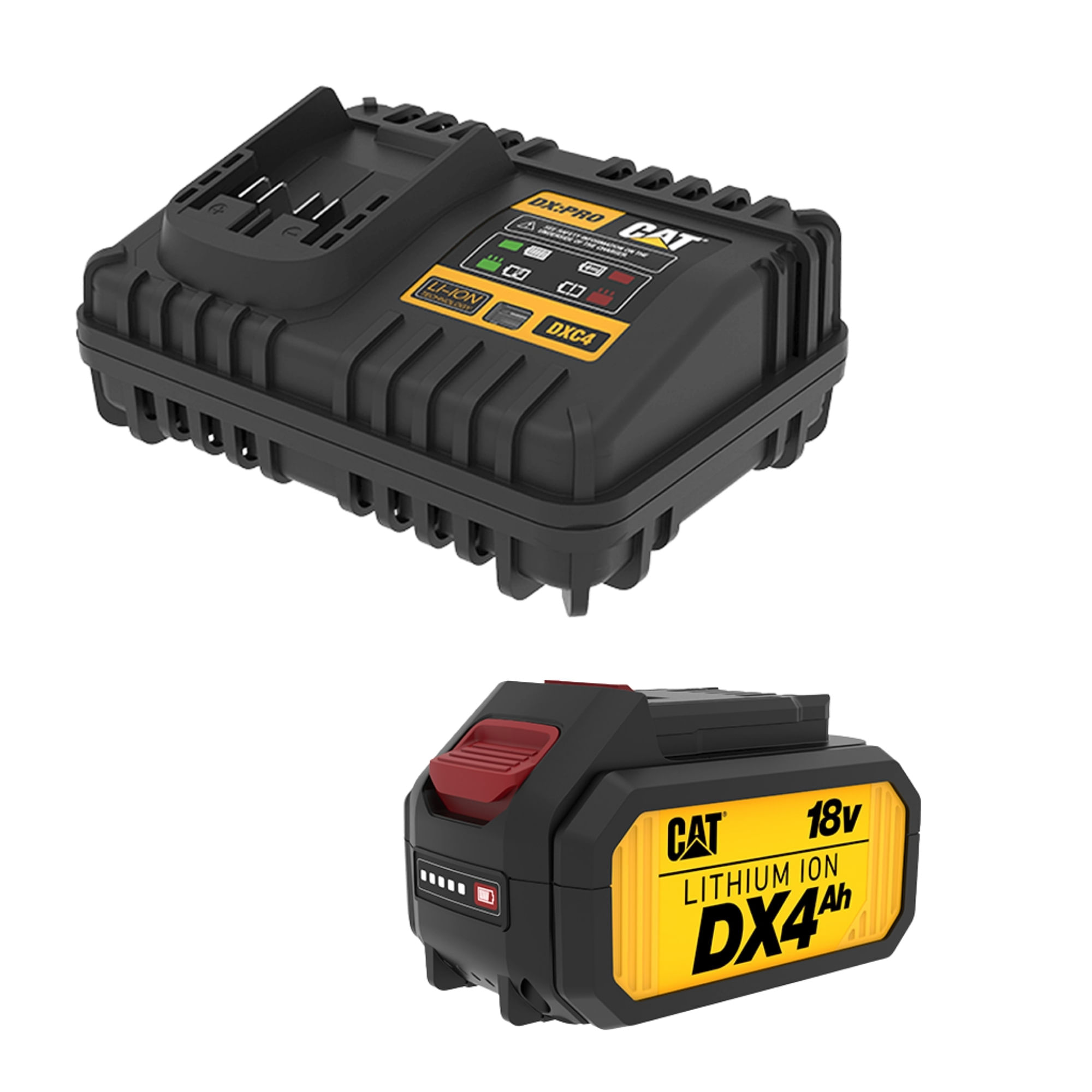 BATERÍA 4Ah + CARGADOR DXB4K CAT