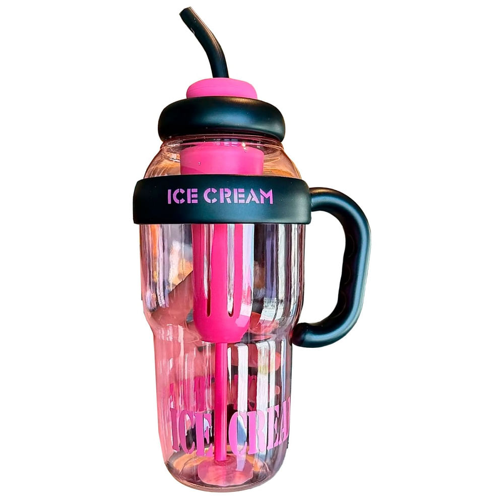 Tomatodo ICE BOTTLE 1200ml con caña - Fucsia
