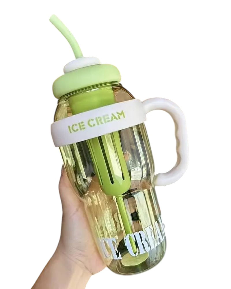 Tomatodo ICE BOTTLE 1200ml con caña - Verde