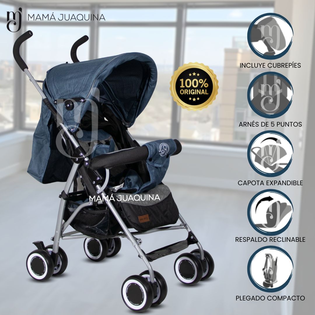 Coche Bastón de Paseo «GOLF LUXURY» Edición Limitada Blue