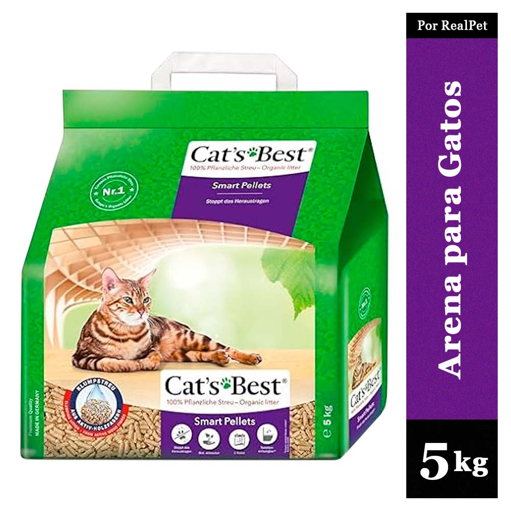Arena para Gatos Cats Best Smart Pellets 5 kg