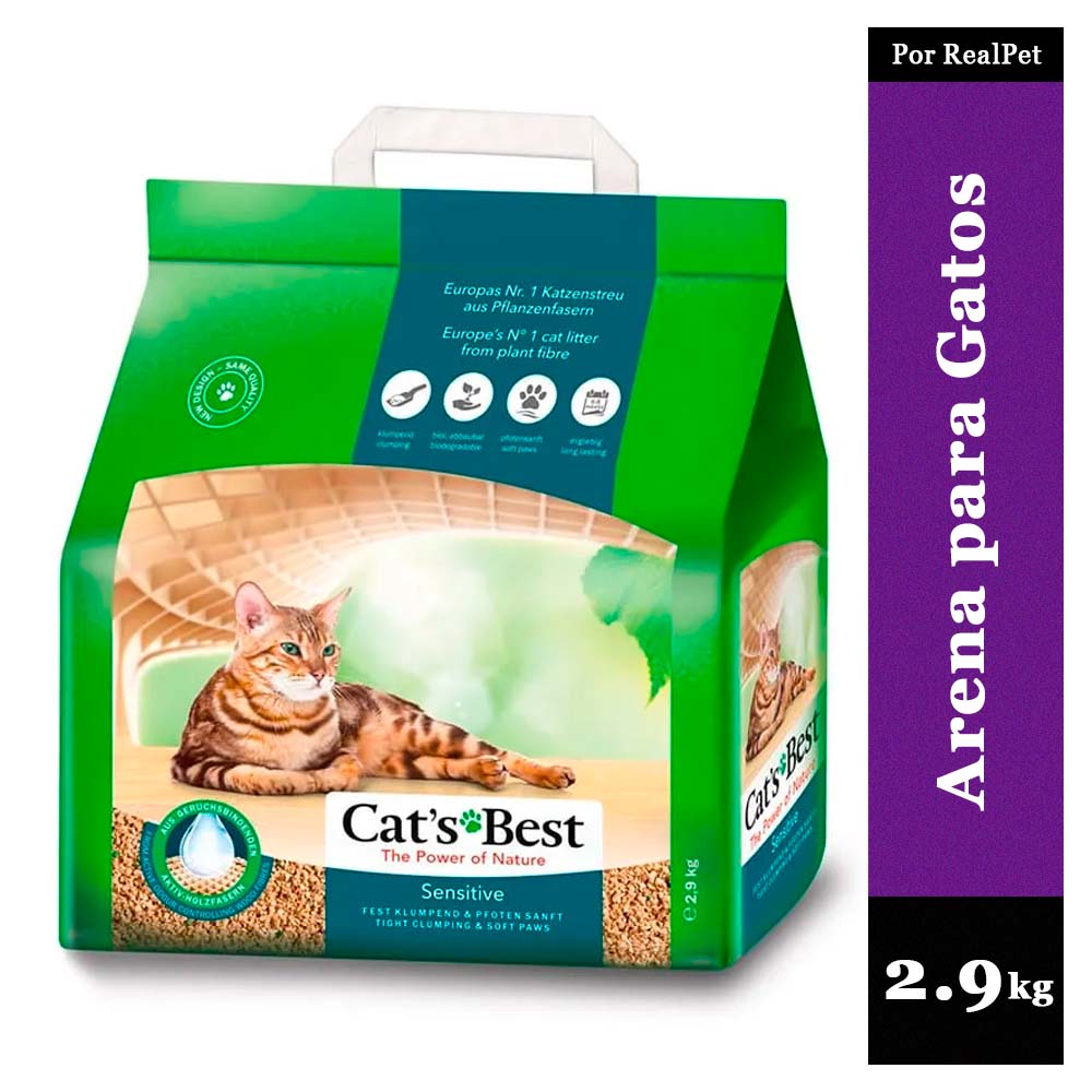 Arena para Gatos Cats Best Sensitive 2.90 kg