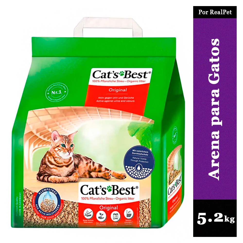 Arena para Gatos Cats Best Original 5.20 kg