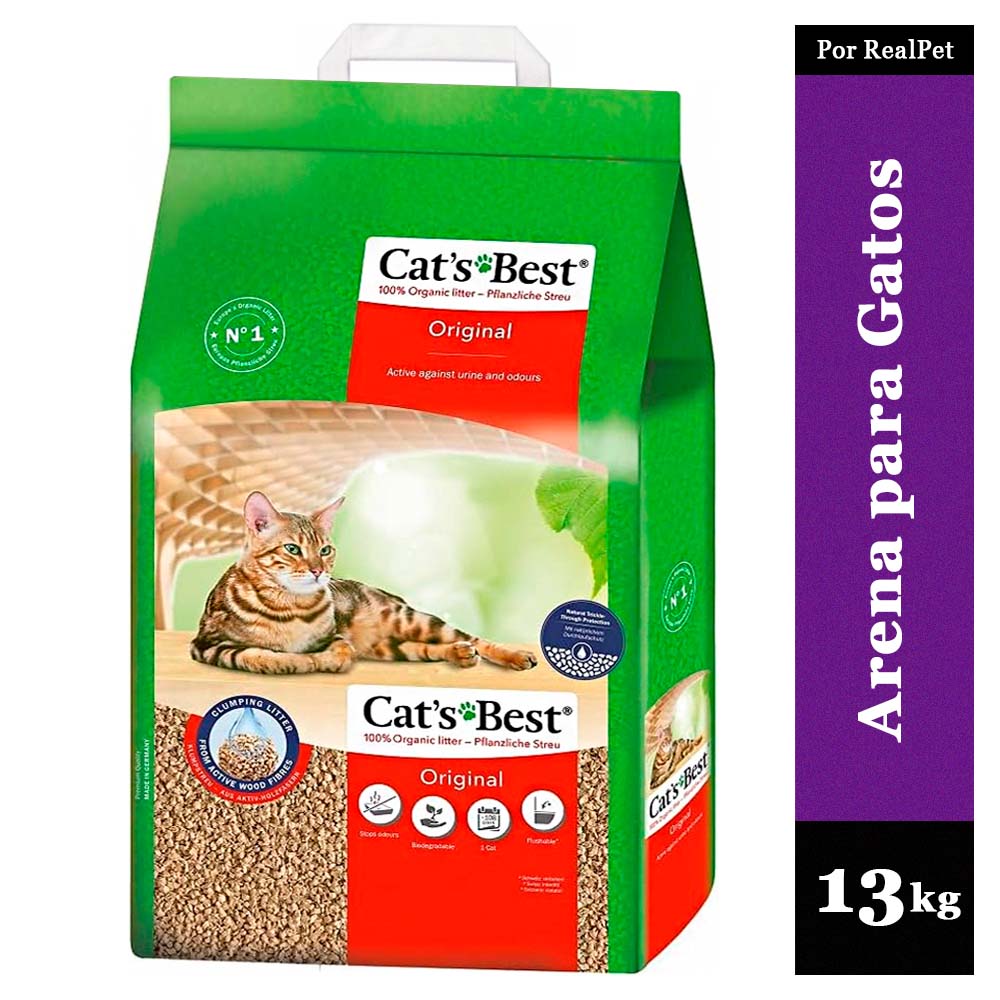 Arena para Gatos Cats Best Original 13 kg