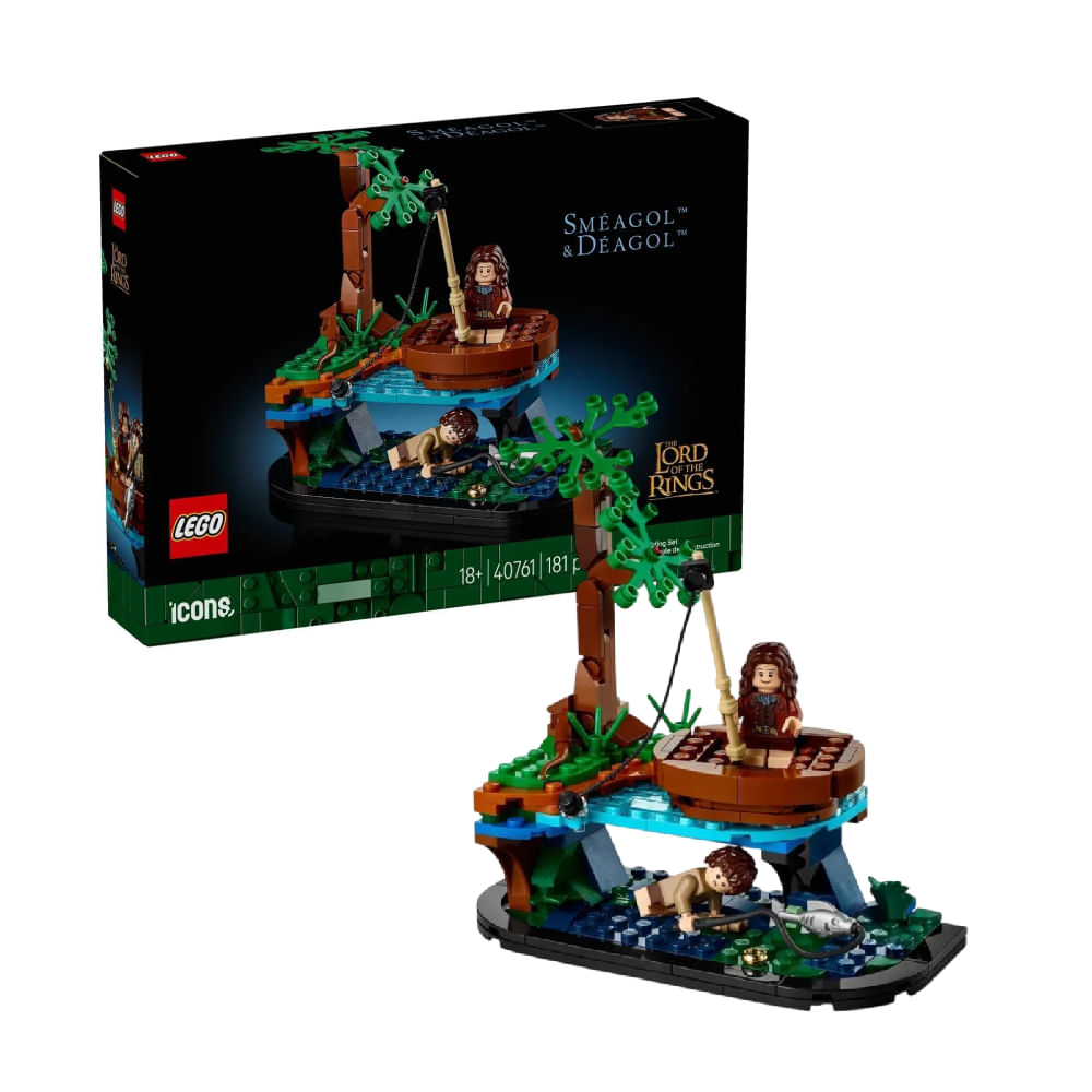 LEGO Icons The Lord of The Rings Smeagol Deagol 40761