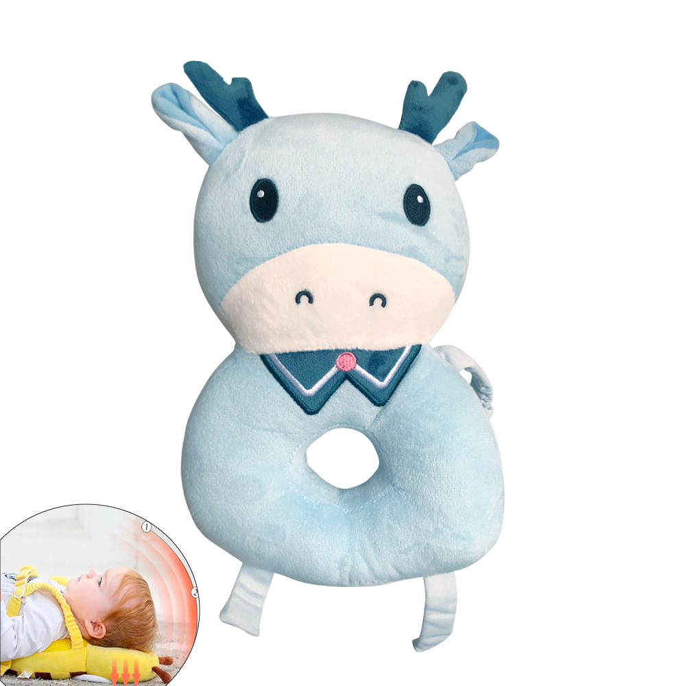 Protector anti caida Reno carita celeste para bebe Baby Froggie