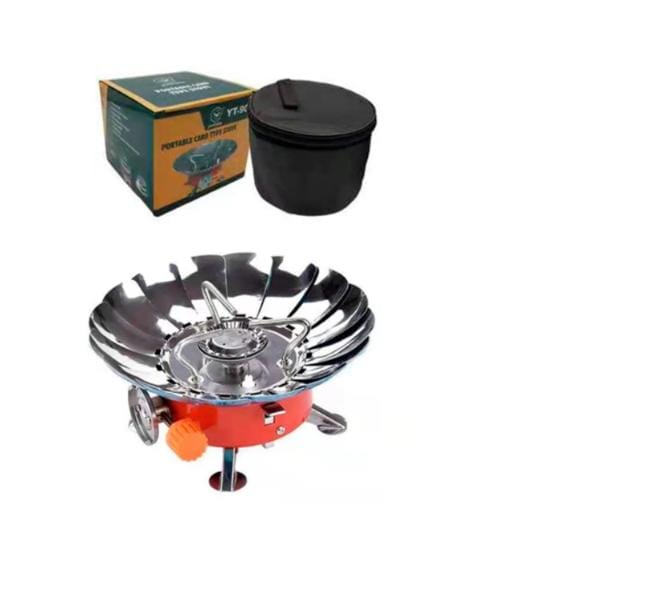 Estufa Portátil para Acampar a Gas Butano.
