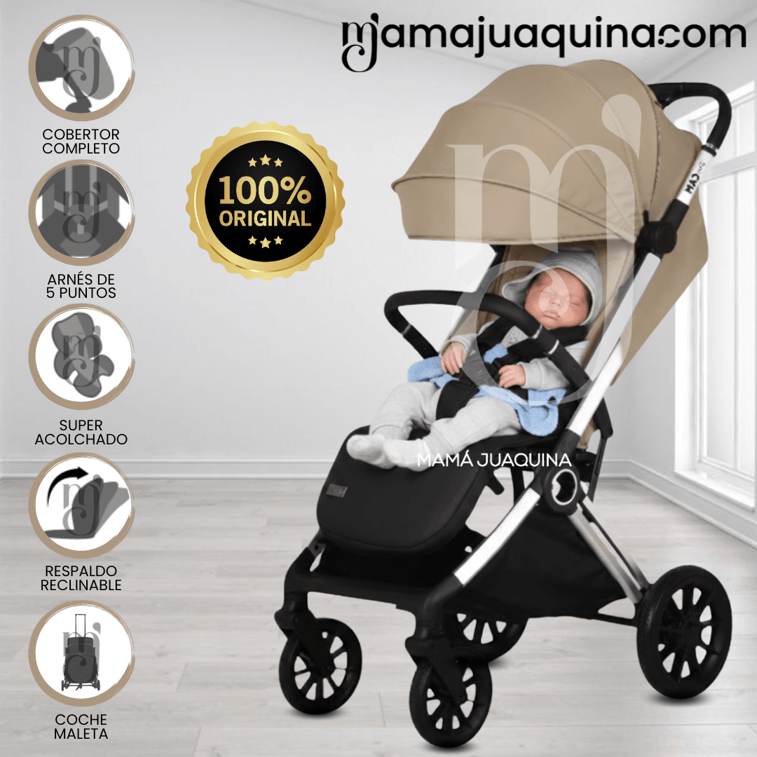 Coche Maleta Premium «KRONOS» Edición Exclusiva Beige