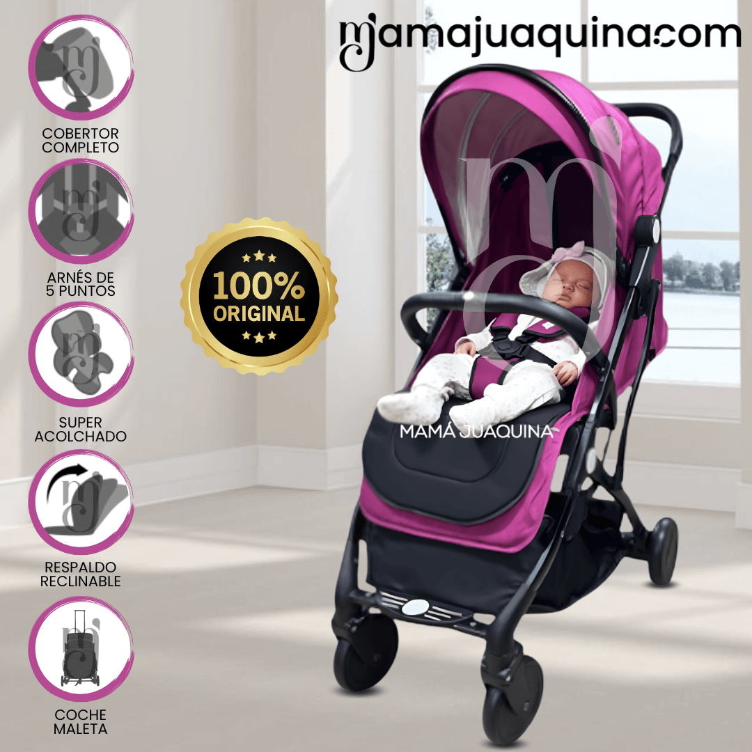 Coche Maleta «ZEKKI» Edición Exclusiva Fucsia